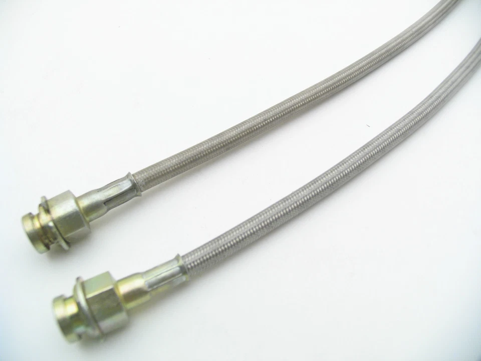 Kit de conversión de freno de disco eléctrico cromado Chevy Nova 1968-1974 11" rotores secos Foto 4 de 4