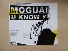 Moguai autograph signed CD cover "U Know Y"