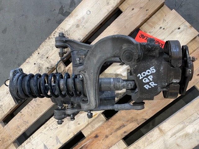 05 MASERATI QUATTROPORTE M139 OEM RIGHT REAR SUSPENSION CONTROL ARMS KNUCKLE