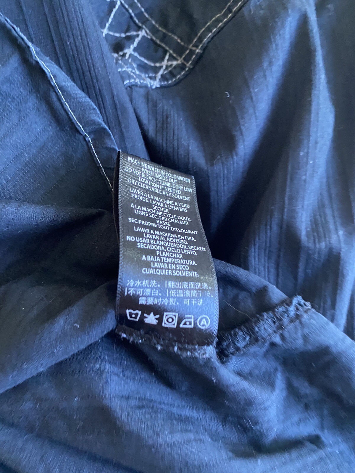 Affliction Men’s Button Up Shirt Black Embroidered Back 3X Fits Like XL