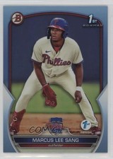 2023 Bowman 1st Edition Sky Blue Foil Marcus Lee Sang #BPPF-126 02u3