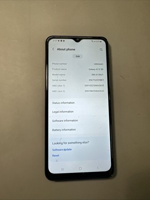 Samsung Galaxy A13 5G - 64 GB - Black (Unlocked)