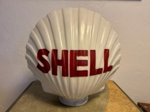 Vintage Shell Gas Pump Globe--This is an original, not a reproduction
