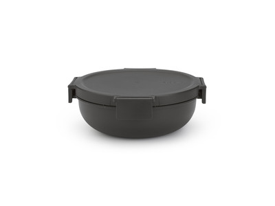 BRABANTIA Salatschüssel LBH 40.50x21x17 cm grau