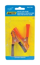 Seachoice 13651 Red/Black Copper Plated 50A 12V Battery Clips 3 L x 1 Jaw in.