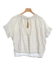 mina perhonen Blouses GrayxBrown Patterned 36 Approx. S 2200627501395