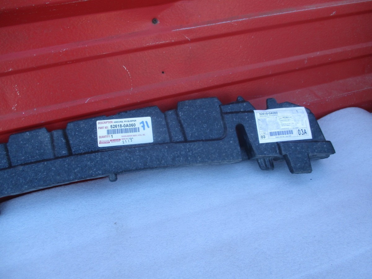 Genuine Toyota OE Absorber Fr Bumper 52618-0A060 for sale online