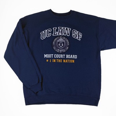 UC Law SF San Francisco Moot Court Board Sweatshirt Large