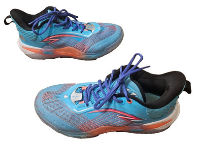 Anta Kai 1 Speed Size 7Y Men's Blue/Orange/Silver/Ice Basketball  8125B1128S-6