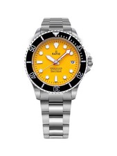 Ratio FreeDiver Yellow Dial Automatic Diver's 200M Men's Watch RTF044