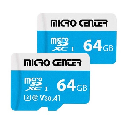 Micro Center 64GB microSDXC Card 2 Pack, Nintendo-Switch Compatible Micro SD ...