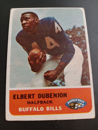 Elbert Dubenion #14 1962 Fleer card