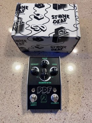 Stone Deaf PDF 2 Guitar Effects Pedal, EQ, Clean/Dirty Switch QOTSA Josh Homme