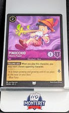 Pinocchio Talkative Puppet NM-MINT Disney Lorcana TCG non holo 58/204 EN2
