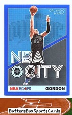 2019-20 Hoops Premium Stock #21 Aaron Gordon NBA City Blue