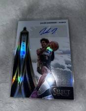 2024-25 Panini Select - In Flight Signatures Jalen Johnson #IFS-JJN /125 (AU)