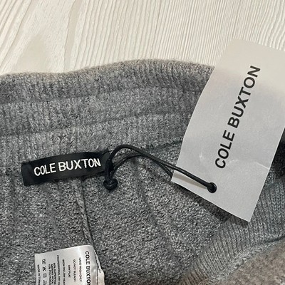 cole buxton grey knit shorts | eBay