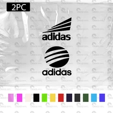 Adida Design N Heat Transfer  Iron On Logo  2p pick your color  sports diy decal