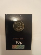 2018 ALPHABET SERIES Letter B JAMES BOND 10p Coin BU in Pack