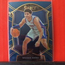 2020-21 Panini Select - Concourse Killian Hayes #67 Blue (RC) Detroit Pistons 