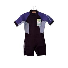 Seadoo Ladies' Medium 3 Mm Exotic Shorty Wetsuit Deep Purple 286813 NWT