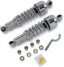 Drag Specialties 1310-1835 Replacement Shock 12.5in Chrome Steel Harley Drag Specialties 1310-1835 Replacement Shock 12.5in Chrome Steel Harley