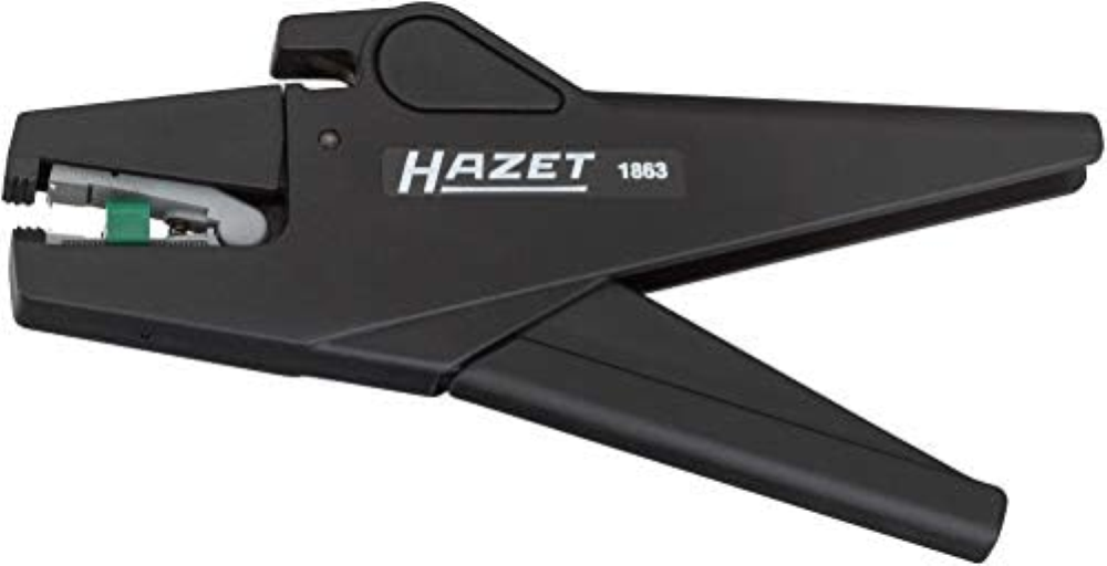 Hazet 1863 Pinza Spelacavi Automatica, Argento, Lunghezza 205 mm
