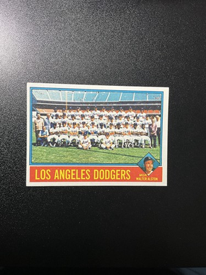 #ad 1976 Topps #46 Los Angeles Dodgers Walter Alston TC MGR CL $2.49