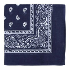 Bandana 100 Cotton Double Sided Print Paisley Cowboy Scarf Party Favor Headband