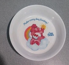 Vintage SiLite Inc Care Bear Make Everyday! Funday Plastic Serving Bowl 3242