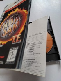 NBA Jam T.E. (Sega Saturn, 1996) Acclaim Midway CIB w/ Reg Card - Tested Works
