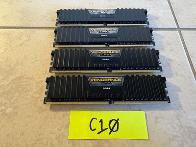 Corsair Vengeance LPX 64GB (4x16GB) DDR4 2666MHz CL16 RAM CMK64GX4M4A2666C16