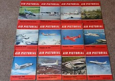 Vintage Air Pictorial  magazines  1968 set 12