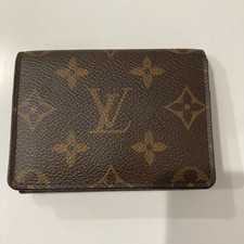 Louis Vuitton M63801 Busta Porta Biglietti da Visita Carte De Visite Usato co...