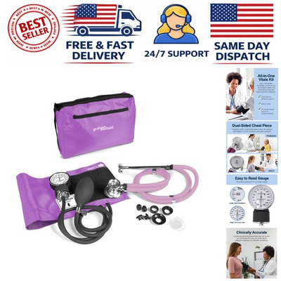 #ad Portable Lumiscope Blood Pressure Kit Accurate Sphygmomanometer amp; Stethoscope $67.99