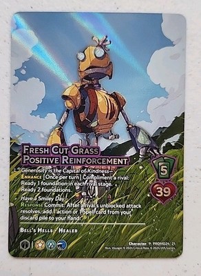 Universus Fresh Cut Grass Positive Reinforcement Critical Role Card Promo24 21