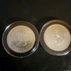 1 Oz 999 Silver Aztec Mayan Calendar Coin Bullion Round Lot Of 2