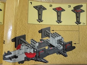 LEGO Space Police: Rebel Hunter (6897) with Instruction Booklet