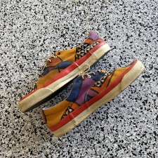 Vintage 1980s Original Jams By Converse Men Shoes Abstract Size 12 Made In USA