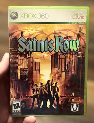 Saints Row Microsoft Xbox 360 THQ (2006) (TESTED AND WORKING)