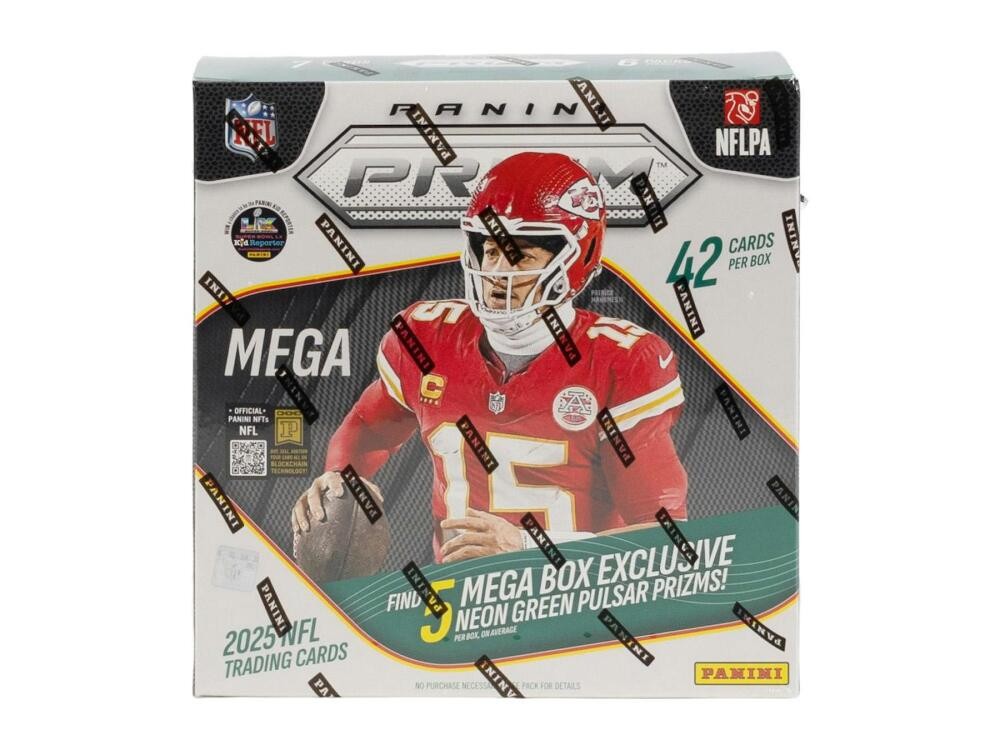 【最安値】Play Party 2025 プレイポイントカード 5枚セット 2025 Panini Prizm Football Mega Box (Neon Green Pulsar Prizms) | eBay