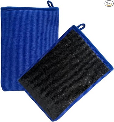 2PCS Clay Mitts for Car Detailing, Microfiber Fine Grade Clay Bar Mitt, Clay Era