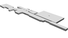 Supporto Espositore per Fucile McMillan Sniper Replica Airsoft Softair Decor