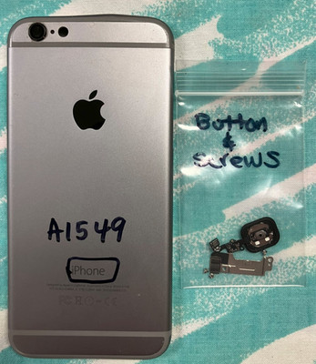 iPhone A1549 Home Button complete - removed from phone with cracked screen