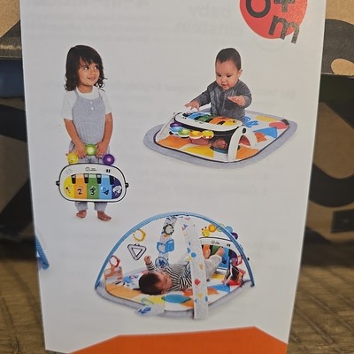 New Baby Einstein 4-In-1 Kickin' Tunes Music and Language Play Gym Activity Mat