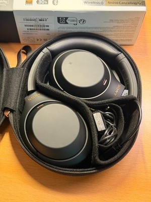 Sony WH-1000XM4 Kabellose Noise Cancelling (Over-Ear) Kopfhörer - Schwarz...