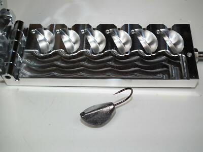 Saltwater Banana NC Jig Production mold 2.5oz 32824 CNC Aluminum