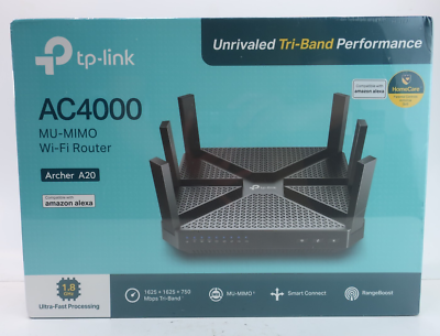 TP-LINK Archer AC4000 Tri-Band Wi-Fi 5 Router - C4000 for sale