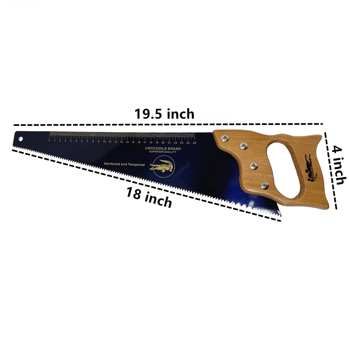 18 Inch Wood Hand Saw, 7 TPI Heavy Duty Wood Saw for Woodworking