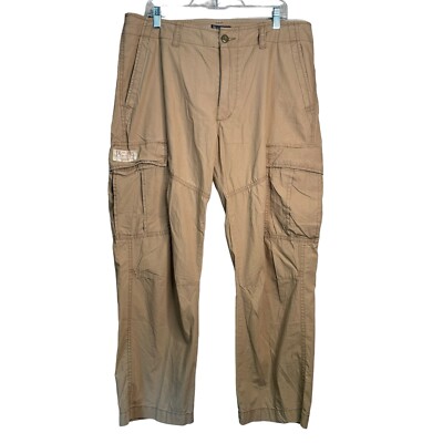 パンツ Polo Jeans Brown Military Cargo Pants Vintage Polo Jeans Co Cargo Pants Mens 36x30 Brown Military